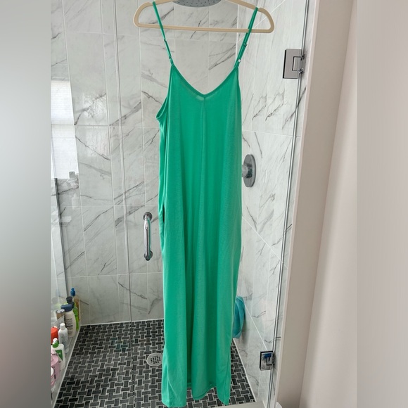 Three Bird Nest Perfection Pocket Maxi Dress sz L - Picture 4 of 4